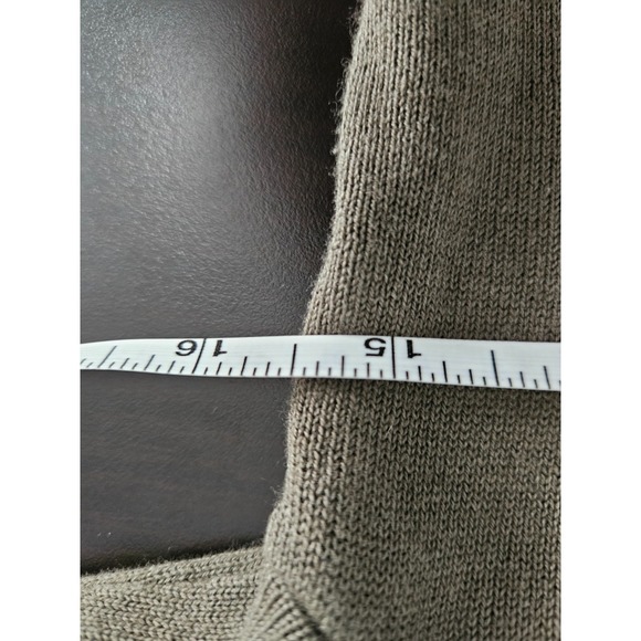 Banana Republic XS Olive Bird Graphic Knit Sweater Naturecore Cottagecore - Picture 6 of 7